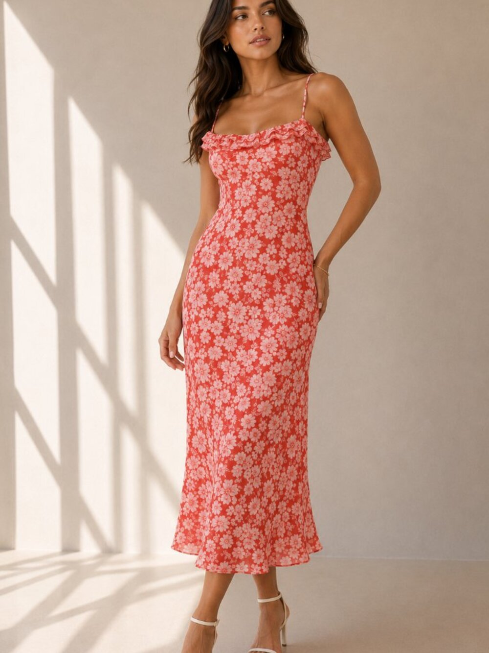 Rollas Shelley Midi Slip Dress Size XL